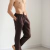 Linen Pants For Men Lounge Trousers Natural Flax
