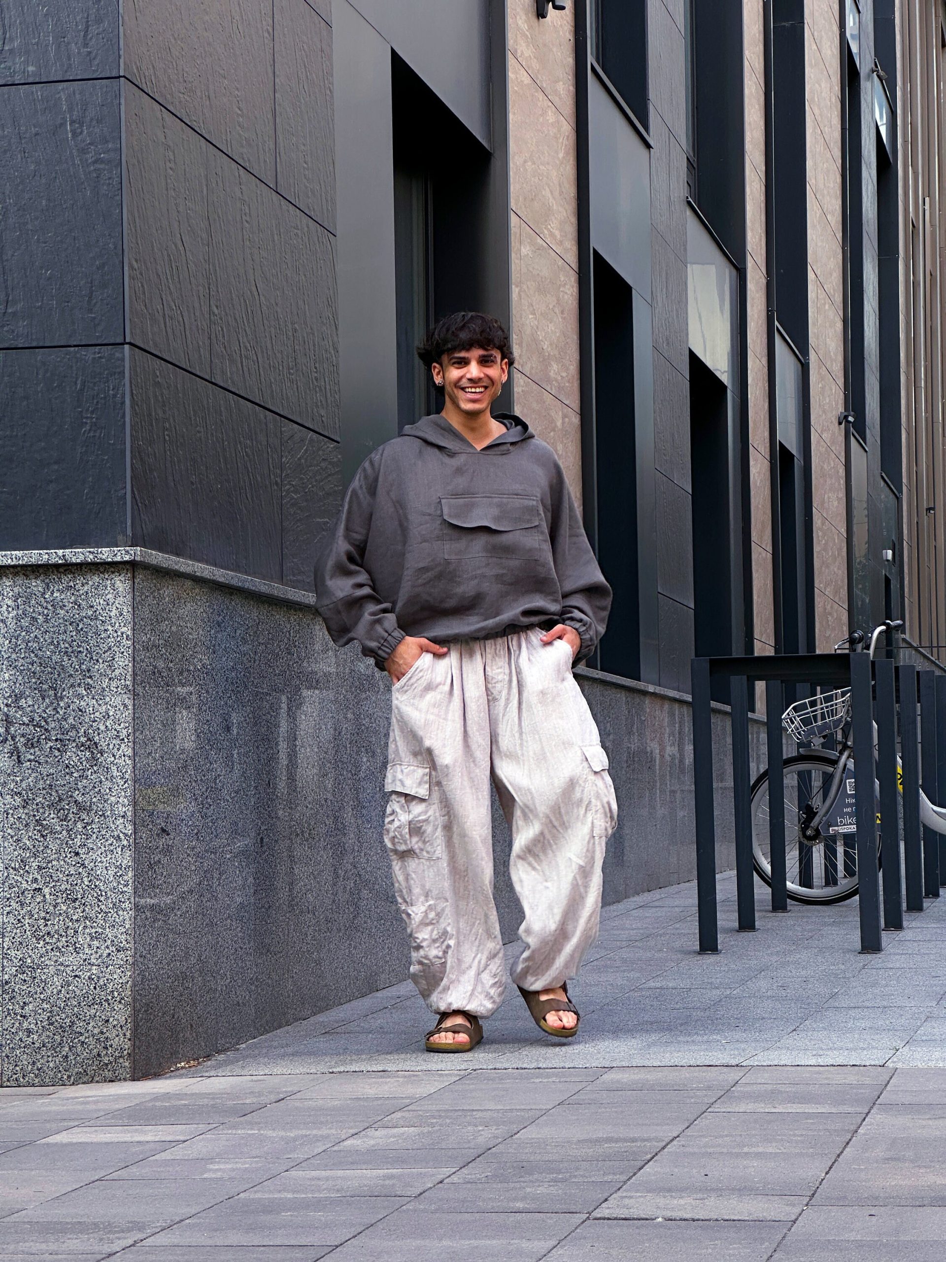 Harem Linen Pants For Men Lounge Beige Trousers Harem Linen Pants For Men Lounge Beige Trousers