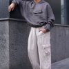 Harem Linen Pants For Men Lounge Beige Trousers