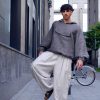 Harem Linen Pants For Men Lounge Beige Trousers