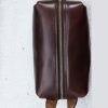 Horween Leather Dopp Kit Bag In Brown Chromexcel