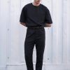 Men's Linen Pants Classic Fit Trousers Straight